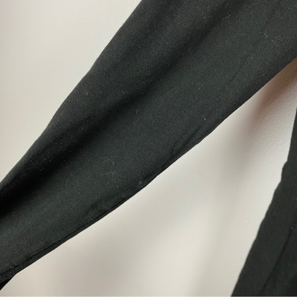 Asos Design Muscle Fit Long Sleeve T-shirt Contrast Tipping Large Black - Picture 8 of 11